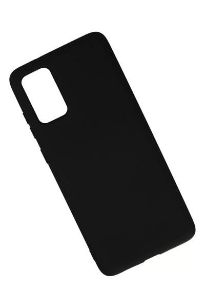 Samsung Galaxy S20 Plus Kılıf Nano içi Kadife Silikon - Siyah