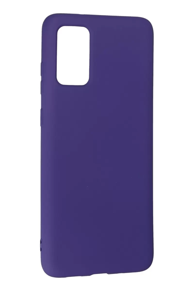 Samsung Galaxy S20 Plus Kılıf Nano içi Kadife Silikon - Mor
