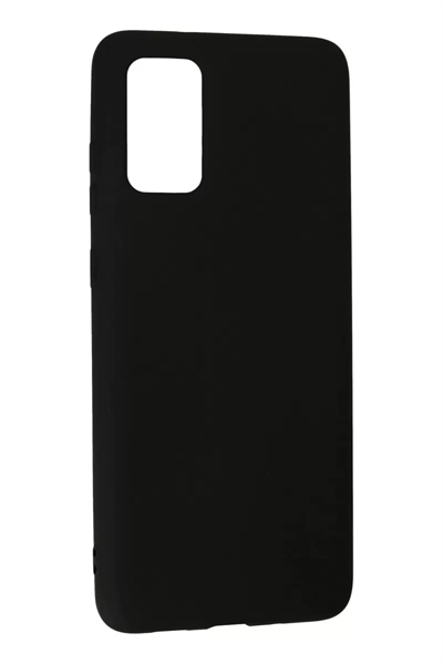 Samsung Galaxy S20 Plus Kılıf Nano içi Kadife Silikon - Siyah
