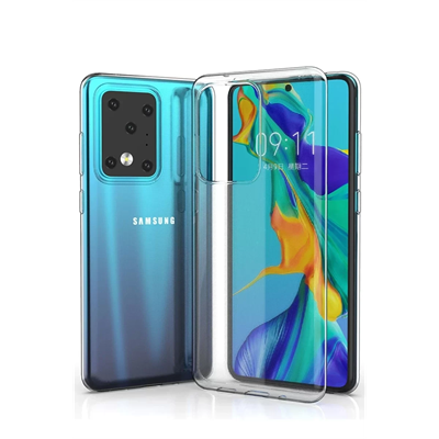Samsung Galaxy S20 Ultra Kılıf Lüx Şeffaf Silikon