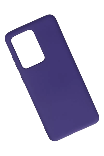 Samsung Galaxy S20 Ultra Kılıf Nano içi Kadife Silikon - Mor