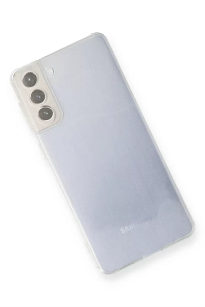 Samsung Galaxy S21 FE Kılıf Lüx Şeffaf Silikon