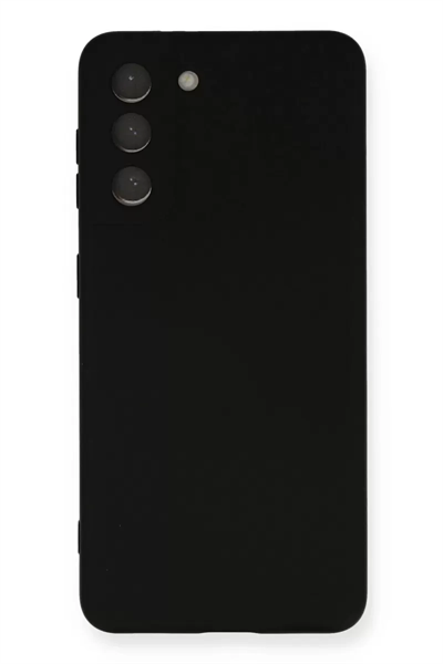 Samsung Galaxy S21 FE Kılıf Nano içi Kadife Silikon - Siyah
