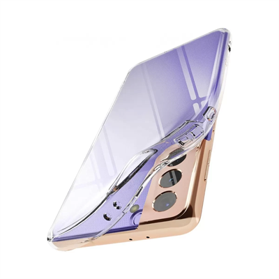 Samsung Galaxy S21 Plus Kılıf Lüx Şeffaf Silikon