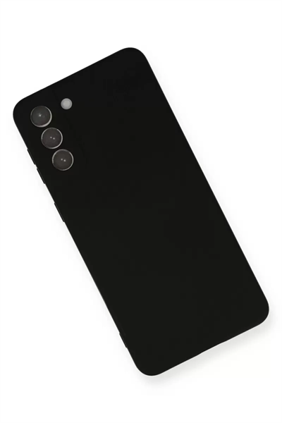 Samsung Galaxy S21 Plus Kılıf Nano içi Kadife Silikon - Siyah