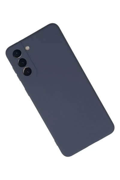 Samsung Galaxy S21 Plus Kılıf Nano içi Kadife Silikon - Gri