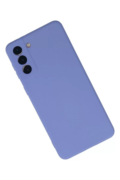 Samsung Galaxy S21 Plus Kılıf Nano içi Kadife Silikon - Lila