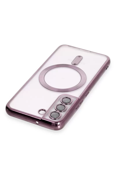 Samsung Galaxy S22 Kılıf Kross Magneticsafe Kapak - Mor