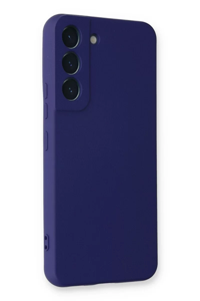 Samsung Galaxy S22 Plus Kılıf Nano içi Kadife Silikon - Mor
