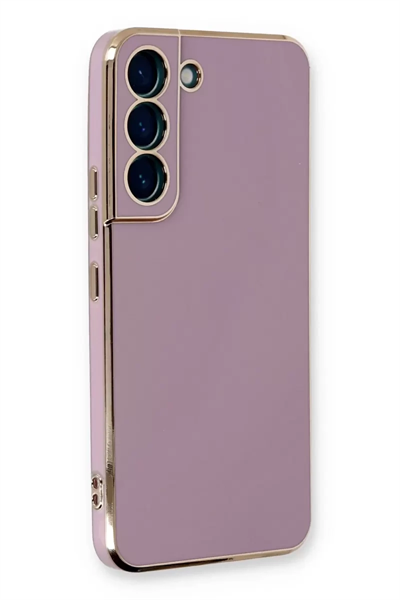 Samsung Galaxy S22 Plus Kılıf Volet Silikon - Mor