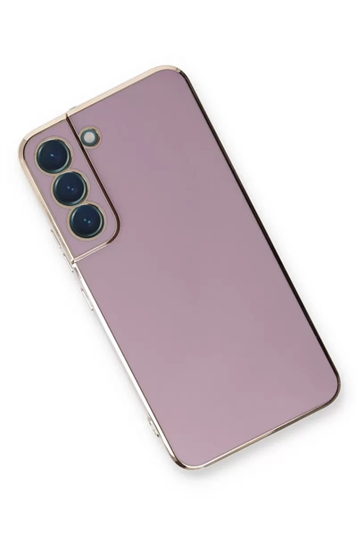 Samsung Galaxy S22 Plus Kılıf Volet Silikon - Mor