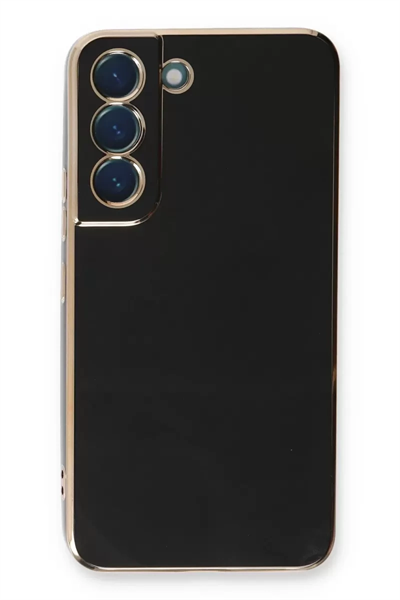 Samsung Galaxy S22 Plus Kılıf Volet Silikon - Siyah