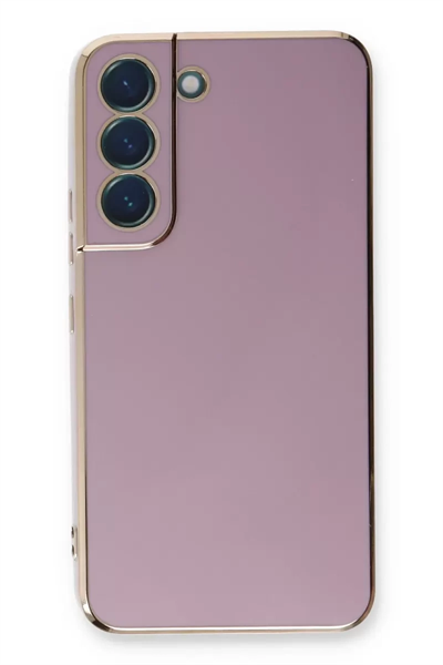 Samsung Galaxy S22 Plus Kılıf Volet Silikon - Mor