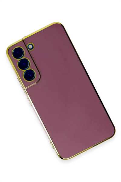 Samsung Galaxy S22 Plus Kılıf Volet Silikon - Kırmızı
