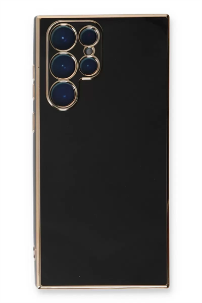 Samsung Galaxy S22 Ultra Kılıf Volet Silikon - Siyah