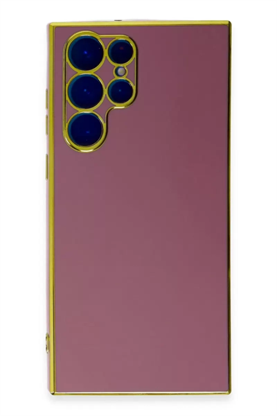 Samsung Galaxy S22 Ultra Kılıf Volet Silikon - Kırmızı