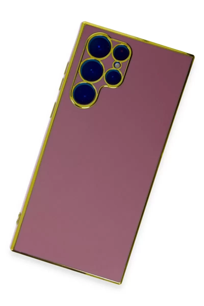 Samsung Galaxy S22 Ultra Kılıf Volet Silikon - Kırmızı
