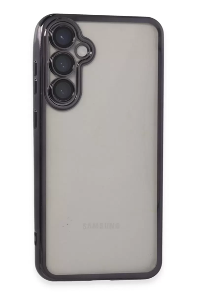 Samsung Galaxy S23 FE Kılıf Lensli Silikon - Mor