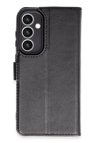 Samsung Galaxy S23 FE Kılıf Trend S Plus Kapaklı Kılıf - Siyah