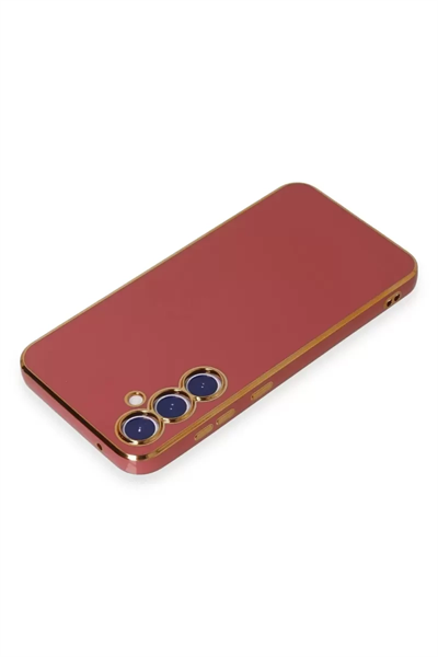 Samsung Galaxy S23 FE Kılıf Volet Silikon - Kırmızı