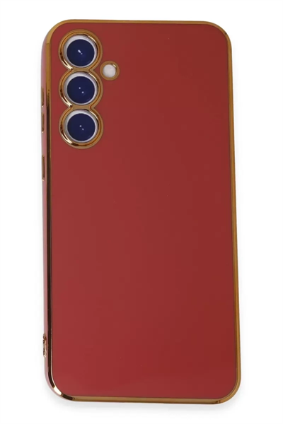 Samsung Galaxy S23 FE Kılıf Volet Silikon - Kırmızı