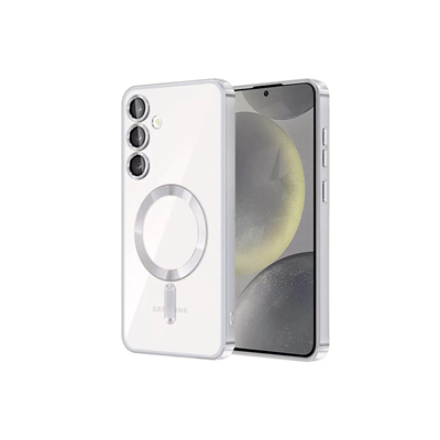 Samsung Galaxy S23 Kılıf Kross Magneticsafe Kapak - Titan Gri