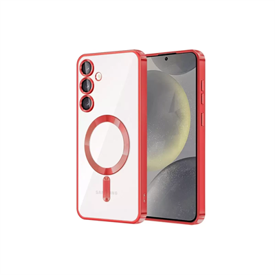 Samsung Galaxy S23 Kılıf Kross Magneticsafe Kapak - Kırmızı