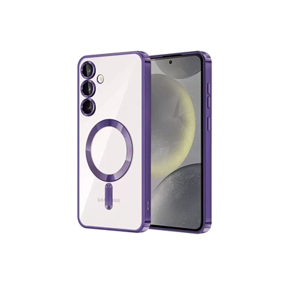 Samsung Galaxy S23 Kılıf Kross Magneticsafe Kapak - Mor