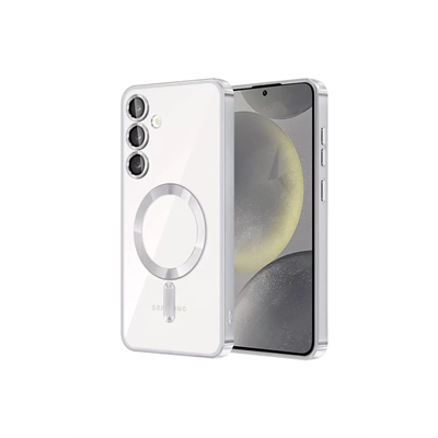 Samsung Galaxy S23 Kılıf Kross Magneticsafe Kapak - Titan Gri