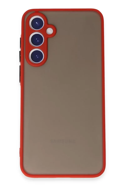 Samsung Galaxy S23 Kılıf Montreal Silikon Kapak - Kırmızı