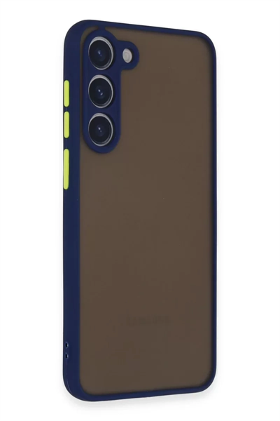 Samsung Galaxy S23 Kılıf Montreal Silikon Kapak - Lacivert