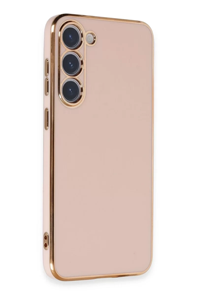 Samsung Galaxy S23 Kılıf Volet Silikon - Pembe