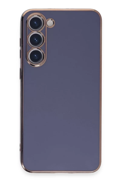 Samsung Galaxy S23 Kılıf Volet Silikon - Mavi