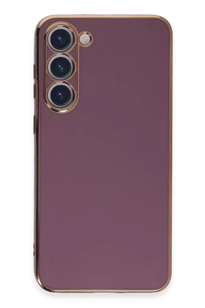 Samsung Galaxy S23 Kılıf Volet Silikon - Mor