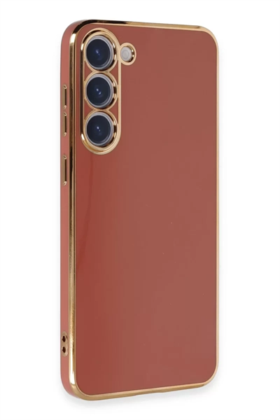 Samsung Galaxy S23 Kılıf Volet Silikon - Kırmızı