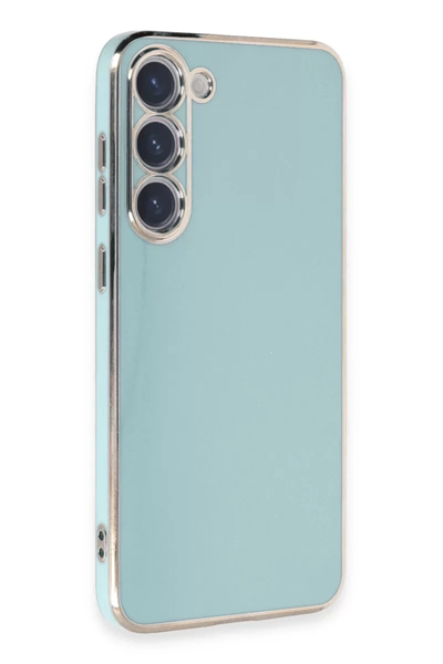 Samsung Galaxy S23 Kılıf Volet Silikon - Açık Yeşil