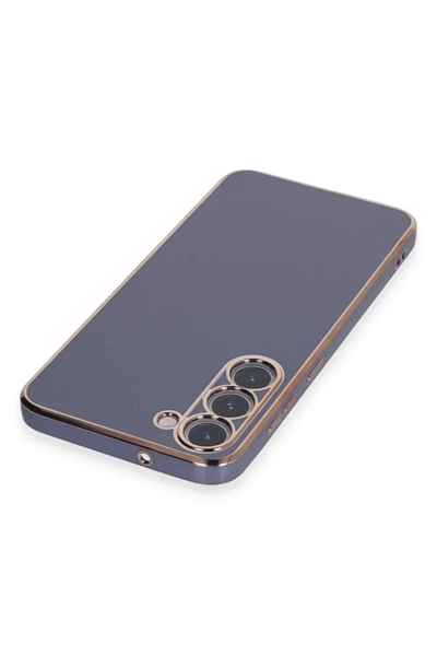 Samsung Galaxy S23 Kılıf Volet Silikon - Mavi