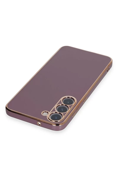 Samsung Galaxy S23 Kılıf Volet Silikon - Mor