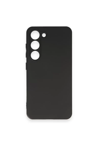 Samsung Galaxy S23 Plus Kılıf First Silikon - Siyah