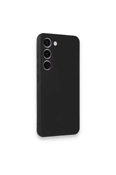 Samsung Galaxy S23 Plus Kılıf First Silikon - Siyah