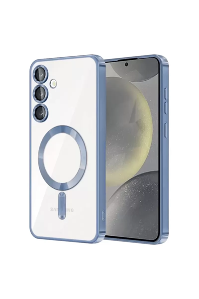 Samsung Galaxy S23 Plus Kılıf Kross Magneticsafe Kapak - Sierra Blue