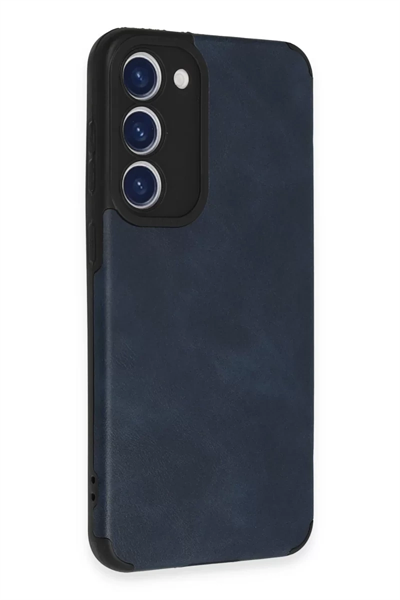 Samsung Galaxy S23 Plus Kılıf Loop Deri Silikon - Lacivert