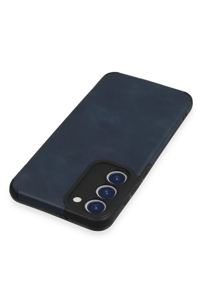 Samsung Galaxy S23 Plus Kılıf Loop Deri Silikon - Lacivert