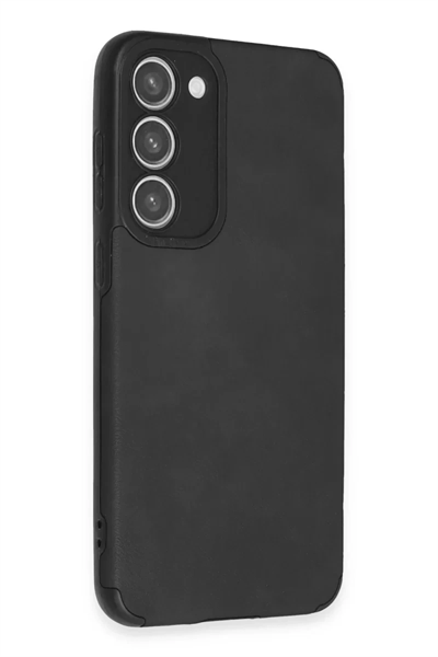 Samsung Galaxy S23 Plus Kılıf Loop Deri Silikon - Siyah