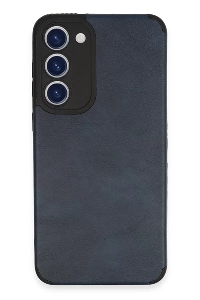 Samsung Galaxy S23 Plus Kılıf Loop Deri Silikon - Lacivert