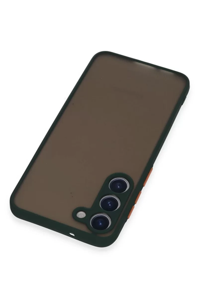 Samsung Galaxy S23 Plus Kılıf Montreal Silikon Kapak - Yeşil