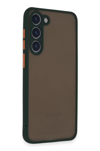 Samsung Galaxy S23 Plus Kılıf Montreal Silikon Kapak - Yeşil