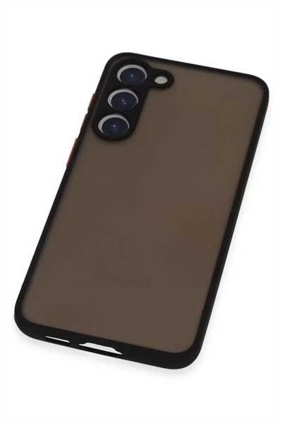 Samsung Galaxy S23 Plus Kılıf Montreal Silikon Kapak - Siyah