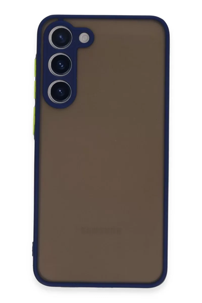 Samsung Galaxy S23 Plus Kılıf Montreal Silikon Kapak - Lacivert
