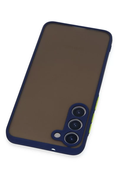 Samsung Galaxy S23 Plus Kılıf Montreal Silikon Kapak - Lacivert